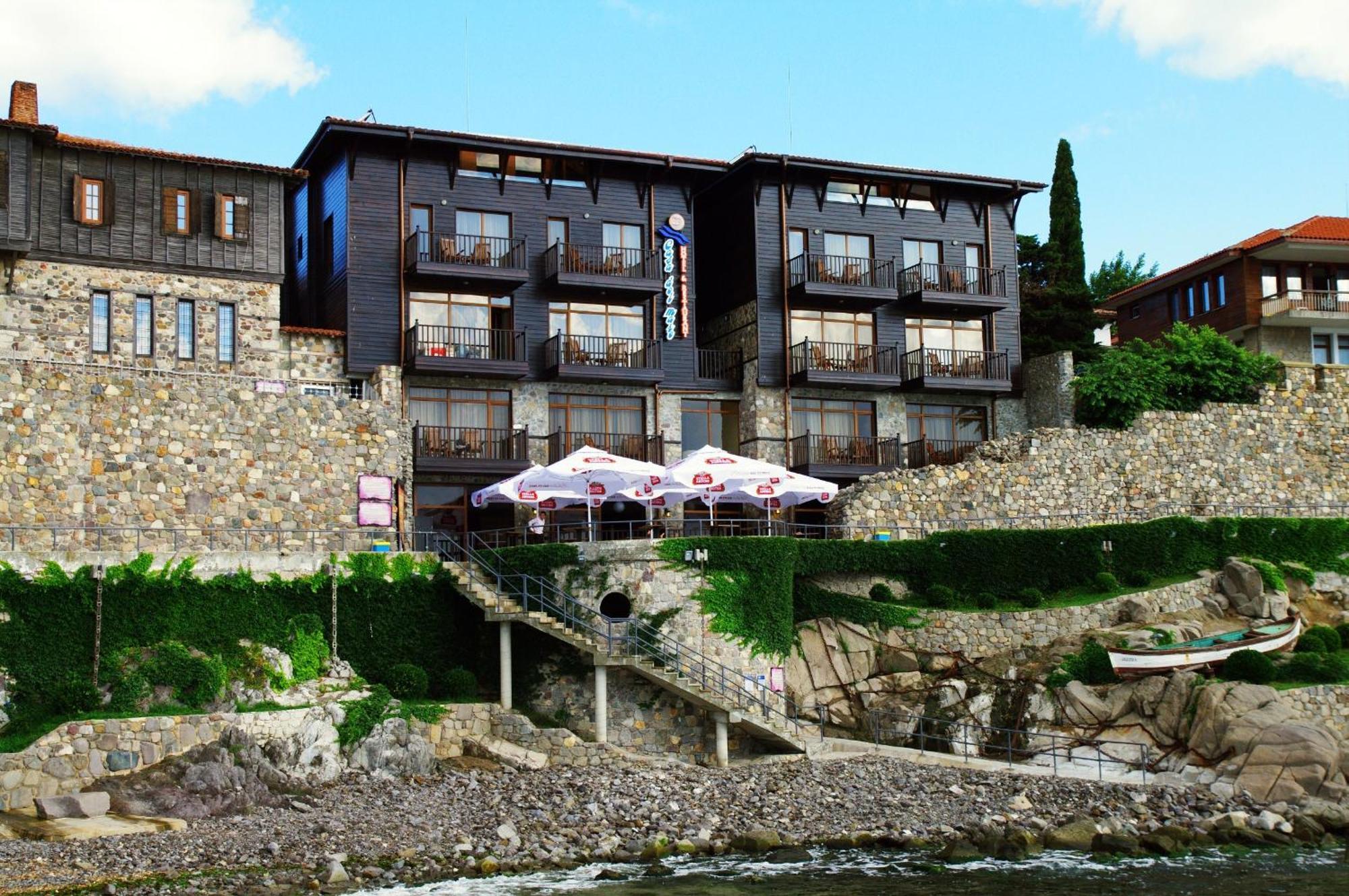 Family Hotel Caza Del Mare Sozopol Exteriör bild